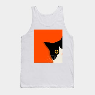 Cat spying you Tank Top